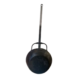 18th Century Copper Hearth Skillet
