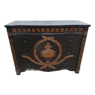 Gustavian Style 3 Drawer Chest of Drawers For Sale