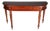 Classic English Console in Mahogany For Sale
