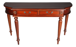 Classic English Console in Mahogany