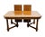 High End Vintage Solid Oak Rustic European 100" Double Pedestal Dining Table 7080-40 For Sale In Kansas City - Image 6 of 11