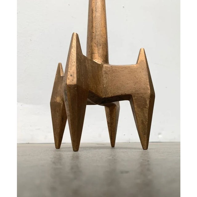 Mid-Century Brutalist Heavy Spike Sculpture, 1960s For Sale - Image 3 of 18