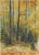 English Vintage Autumn Woodland Landscape Watercolor Painting For Sale - Image 3 of 3