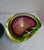 Glass Murano Sommerso Geode Kidney Shaped Uranium Art Glass Bowls in Murano Glass, 1960s, Set of 2 For Sale - Image 7 of 15