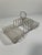 Antique Barker Brothers & Cie English Silverplated Toast Rack With Condiment Dishes For Sale - Image 9 of 15
