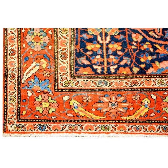 Early 20th Century Early 20th Century Farahan Rug For Sale - Image 5 of 6