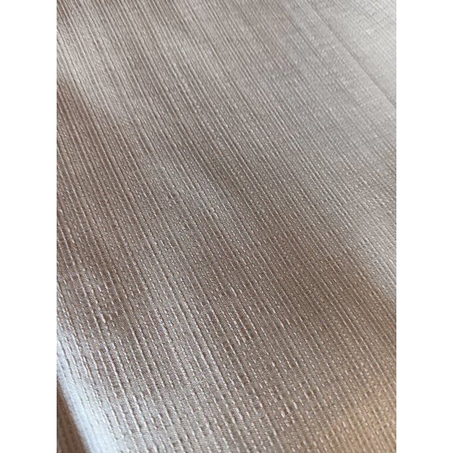 High end versatile rextured solid for chair, bench or pillows. Contemporary elegant touch. From Designer's inventory....