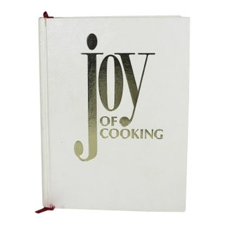 1975 Joy of Cooking Vintage Retro Kitchen Decor, Old Cookbook, Hardcover Hard Cover, Gift for Foodie, Shower Gift, Bride, Classic Cookbook For Sale