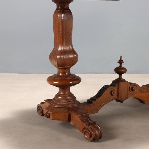 Umbertino Walnut Coffee Table, 1800s For Sale - Image 5 of 10