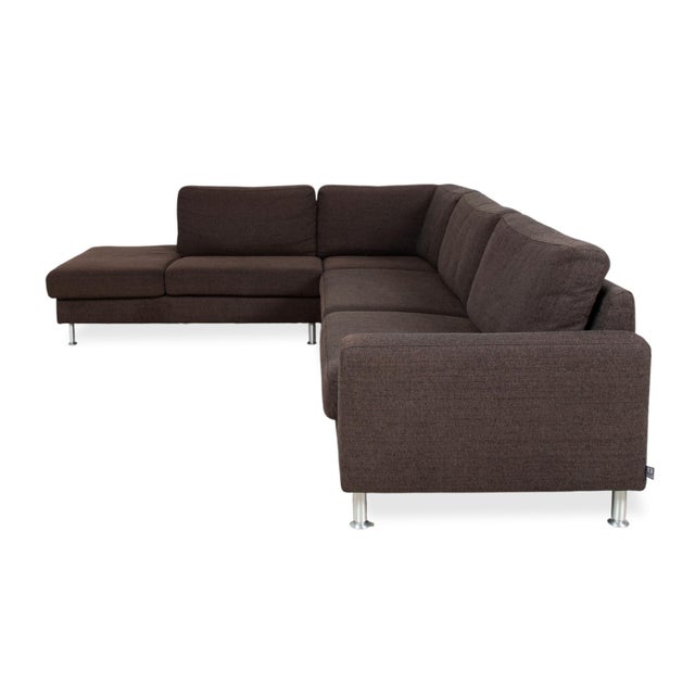 Fabric Concept Plus Corner Sofa in Brown Grey from Ewald Schillig For Sale - Image 14 of 15