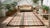 1890s Multicolor Stripe Minimalist Antique American Hooked Rug 4'6" X 7'4" Handknotted Wool Carpet For Sale - Image 10 of 10