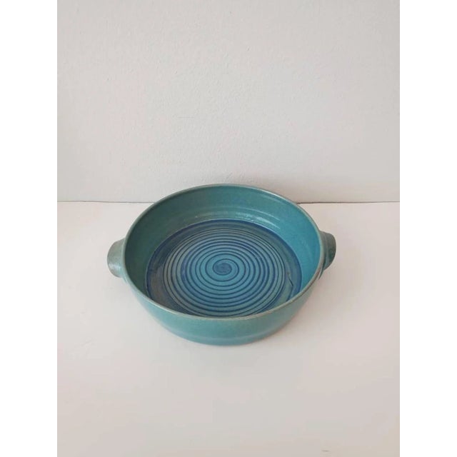 Mid-Century Scheier Signed Pottery Dish For Sale - Image 11 of 11