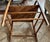 Antique Primitive Bentwood Arm Ladder Back Chair With Original Woven Splint Seat For Sale - Image 10 of 10