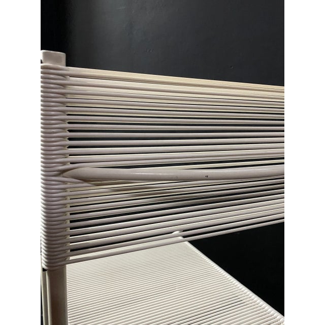 Giandomenico Belotti White Spaghetti Chair for Alias Italy, 1980s For Sale - Image 10 of 12