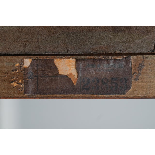 Vintage French Country Walnut Finish High Chest For Sale - Image 17 of 18