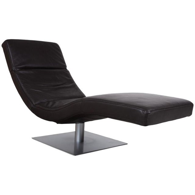 Leather Lounger in Brown with Manual Function by Willi Schillig For Sale - Image 17 of 17