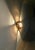 Glass Large Wall Sconce Flush Mount by Koch & Lowy for Peill & Putzler, Germany For Sale - Image 7 of 8