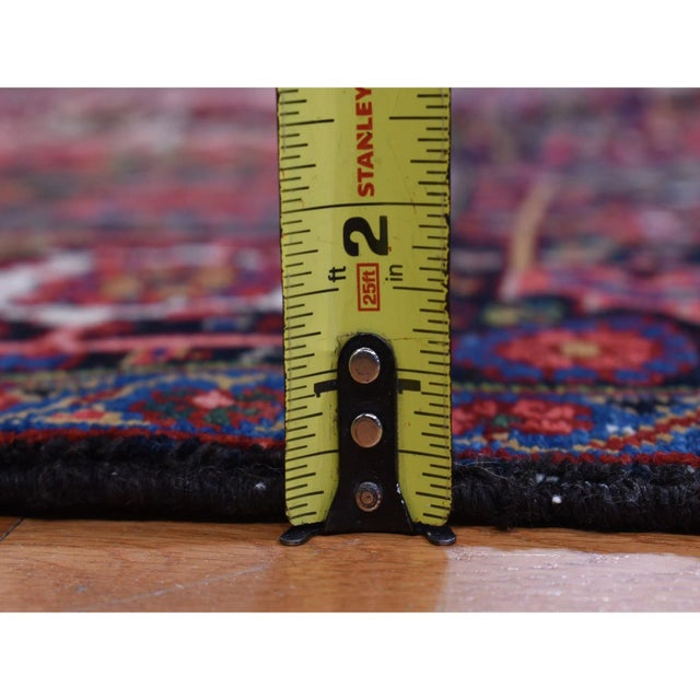 Terracotta Red, Larger Antique Persian Heriz in Good Condition, Even Wear, 100% Wool, Professionally Cleaned, Sides and...