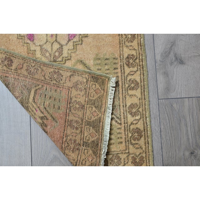 Kurdish Handmade Floral Carpet For Sale - Image 4 of 6