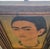 Mid-Century Turista Mexican Folk Art: Frida Kahlo "Self-Portrait With Necklace" (1933) Lithograph on Canvas - Rustic Pine Frame For Sale In Dallas - Image 6 of 11