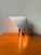 White Chioccio White Aluminum & Chrome Table Lamp by Sergio Mazza for Quattrifolio, Italy, 1970s For Sale - Image 8 of 18