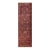 Antique Tabriz Red/Brown Wool Runner Rug- 3'4'' X 10'5'' For Sale