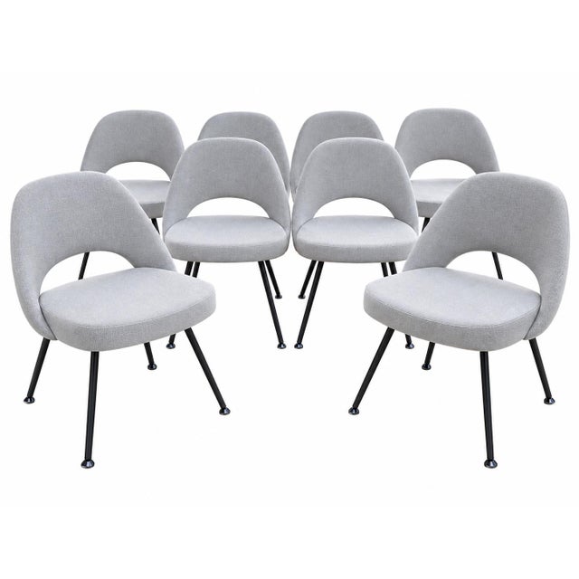 2020s Knoll Saarinen Executive Side Chair With Metal Legs For Sale - Image 5 of 12