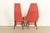 Adrian Pearsall for Craft Associates Mid-Century Modern High Back Dining Chairs, Set of Four For Sale - Image 12 of 13