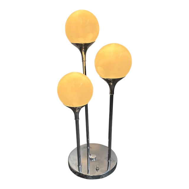 In Style of Targetti Sankey Space Age Table Lamp, Circa 1970's For Sale