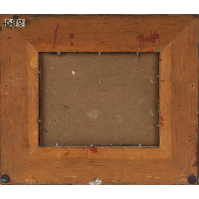 Paper Early 20th Century American Impressionism -- Old Lyme Connecticut Red House by George M. Bruestle For Sale - Image 7 of 7