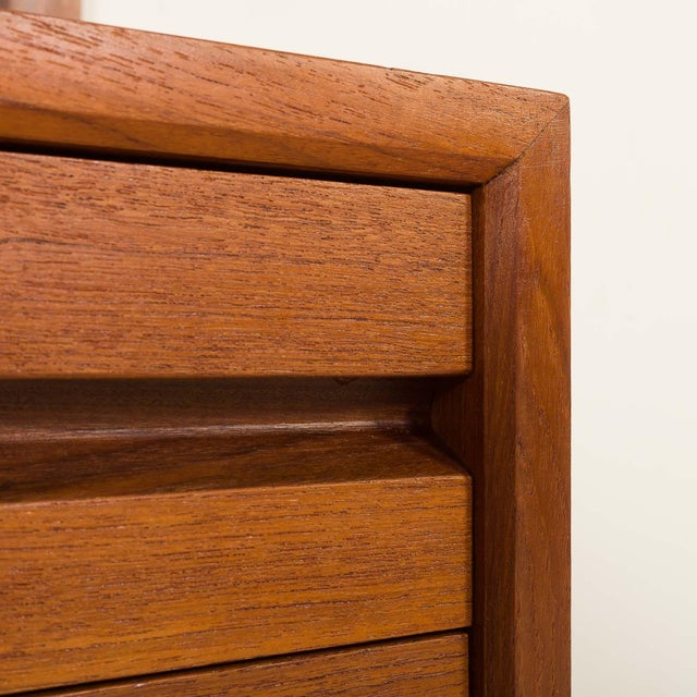 Vintage Teak Wall Unit with Desk by Poul Cadovius for Cado, 1960s For Sale - Image 15 of 18