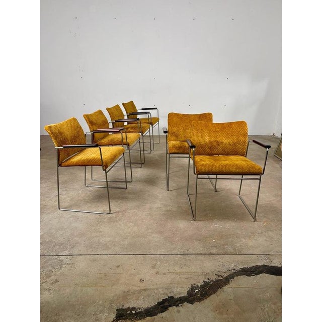 Giano Chairs by Kazuhide Takahama for Cassina, 1960s, Set of 6 For Sale - Image 3 of 11