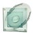 Circa 1990 Robert Guenther Signed Aqua Etched and Frosted Art Glass Leaf Vase For Sale - Image 10 of 12