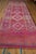 Magenta Vintage Distressed Kurd Rug Runner - 3'3" x 10'8" For Sale - Image 8 of 9
