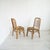 Mid-Century Modern Italian Bamboo Chairs in the style of Albini, 1960s, Set of 4 For Sale - Image 3 of 11