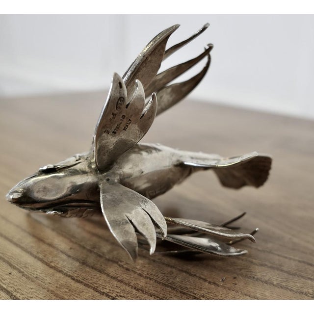 Silver Lion Fish Model Signed by Mario Bucellati A fine piece from one of the most prestigious jewellers of the world,...