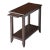 Irvine Merlot Side Table, Dark Brown For Sale