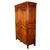 French Provincial Antique French 18th Century Provincial Carved Cherry Wood Armoire Wardrobe 1780 For Sale - Image 3 of 10