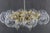 Large Chandelier in Brass Finish attributed to Kamenicky Senov, 1970s For Sale - Image 4 of 15