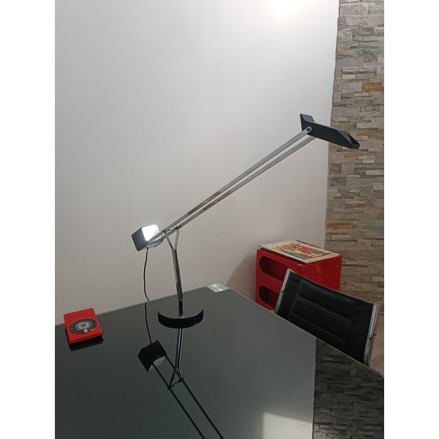 Cisne Lamp in Chrome from Fase, 1980s For Sale - Image 4 of 17