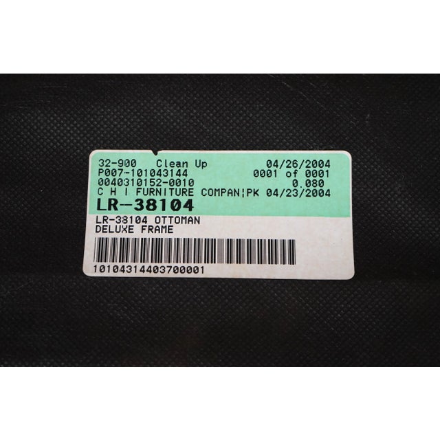 Leather Seat Square Lift Top Stool W. Storage For Sale - Image 12 of 12