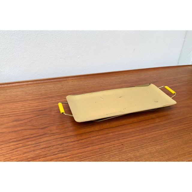 Mid-Century German Brass Tray from WMF, 1960s For Sale - Image 13 of 18