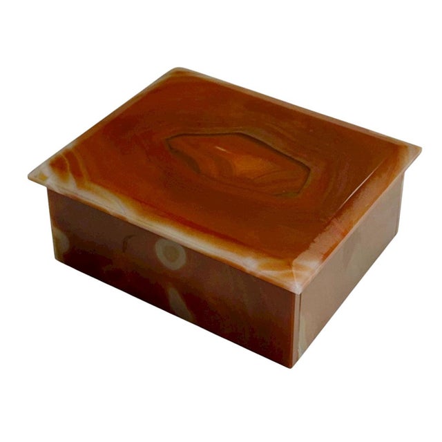 1950s Italian Agate Box For Sale - Image 11 of 13