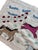 Magenta Horse Suzani Wall Hanging, Berry Vine For Sale - Image 4 of 5