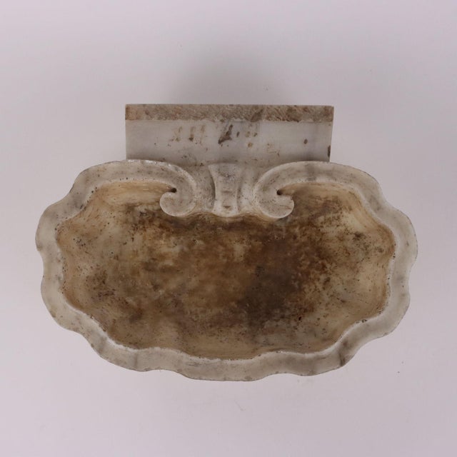 Baroque Beige Marble Bowl For Sale - Image 3 of 7