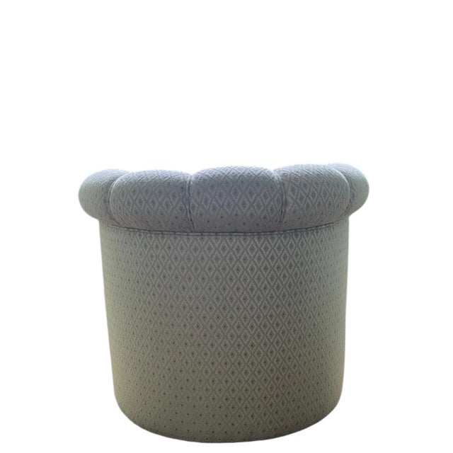 Scalloped-Back Club Chair by Jean-Rémy Couradette, France, 2001 For Sale - Image 3 of 8