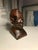 Rare Vintage Hand Carved Wooden Bust Of A Native American Tribal Man Aprox. dimensions: 7.5"H Good vintage condition: no...