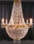 Item #: P-42 Overall measurements (inches) 41H x 35.50W x 35.50D. This newly crafted Italian cut glass 11-arm chandelier...