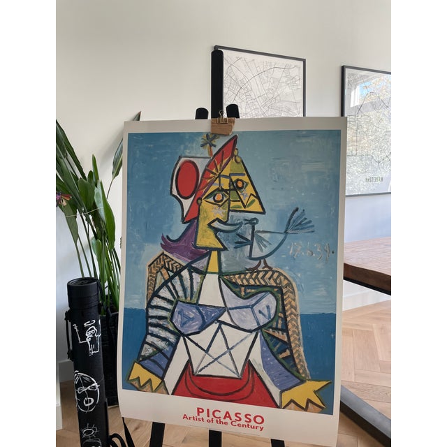 Abstract Femme À L'Oiseau, 1939, Courtesy, Helly Nahmad Gallery , London, Copyright 1999 Pablo Picasso, Printed in Holland/Reproduction Prohibited For Sale - Image 3 of 6