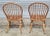 Set of 6 Mid 20th Century Sold Maple Bow Back Windsor Chairs For Sale - Image 11 of 12